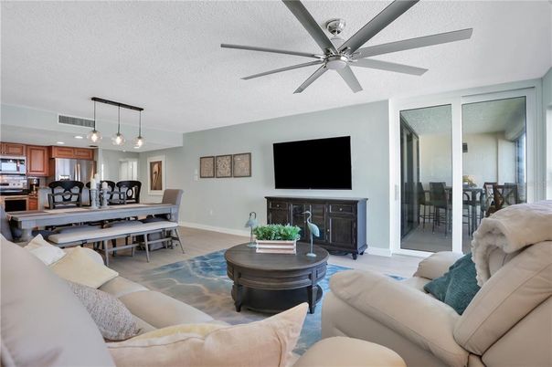Dining room, Interior, Kitchen, Living room, Pendant Lights, Stainless Steel Appliances