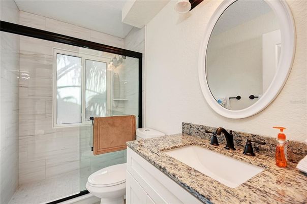 Bathroom, Glass Shower, Interior