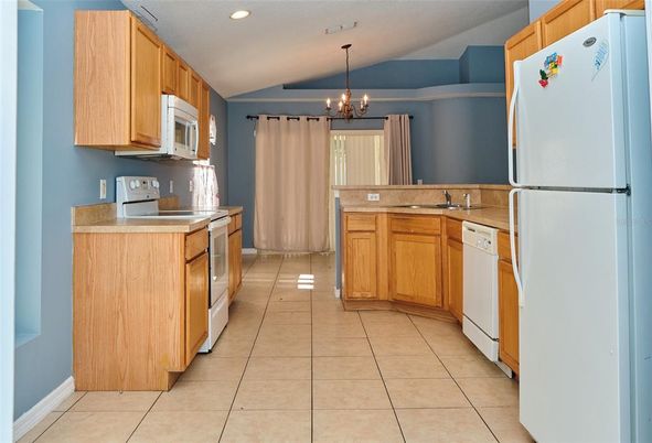 Chandelier, Interior, Kitchen, Recessed Lighting