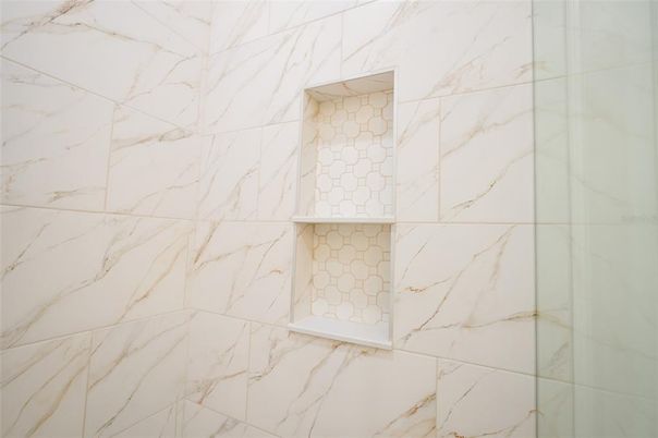 Bathroom, Glass Shower, Interior, Marble Walls