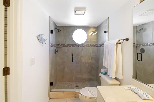 Bathroom, Glass Shower, Interior