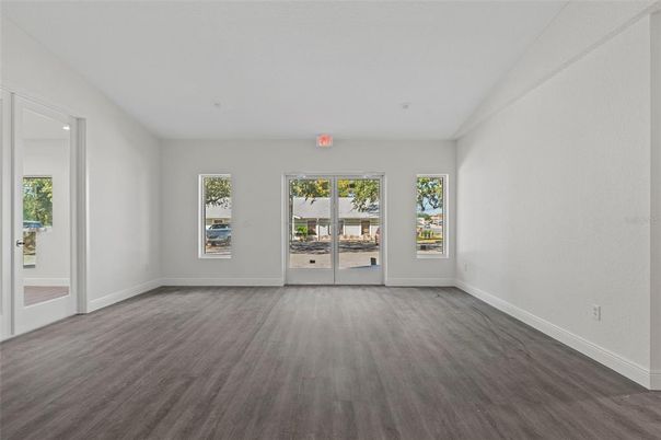 Empty room, Interior, Wood Texture Flooring