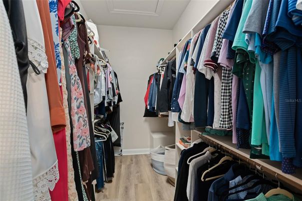 Interior, Walk-in Closets, Wood Texture Flooring