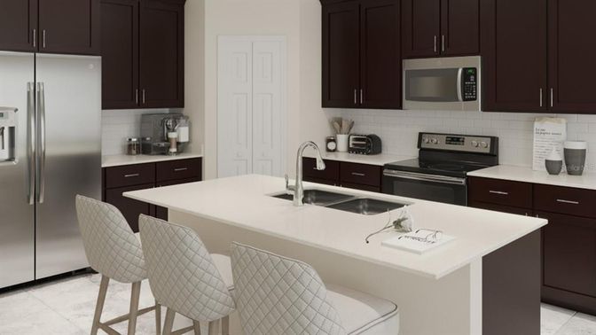 Interior, Kitchen, Stainless Steel Appliances