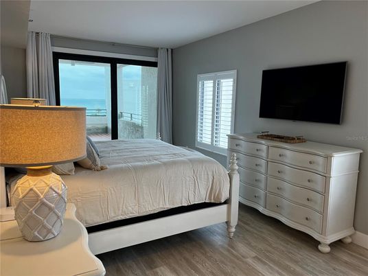 Bedroom, Interior, Water, Wood Texture Flooring