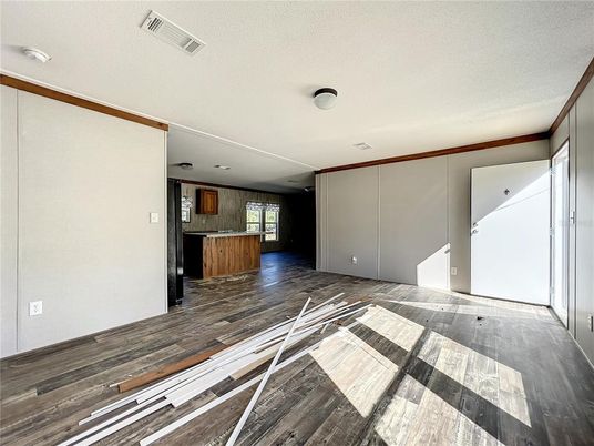 Empty room, Interior, Wood Texture Flooring