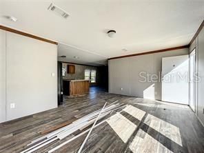 Empty room, Interior, Wood Texture Flooring