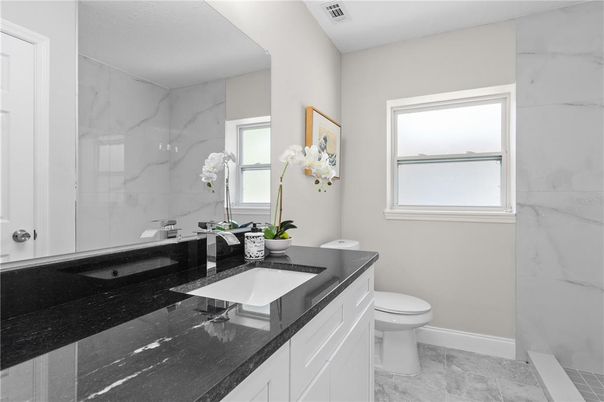 Bathroom, Interior, Marble Walls