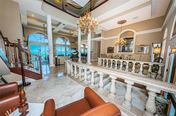 Chandelier, Interior, Recessed Lighting