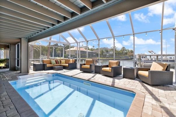 Glass Ceilings, Interior, Pool, Sun Room, Water