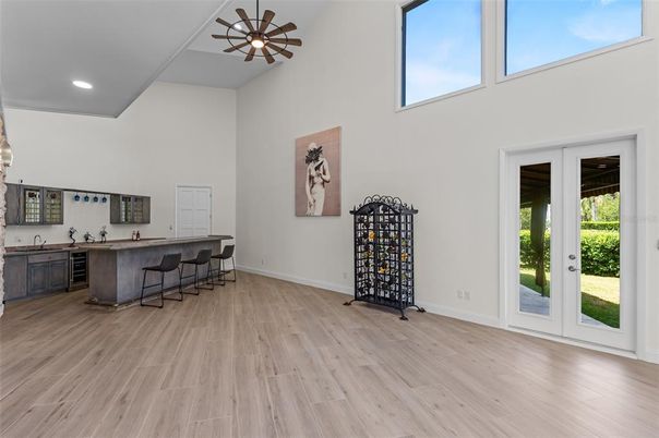 Interior, Recessed Lighting, Wood Texture Flooring