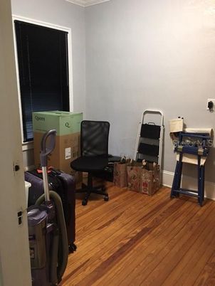 Fitness Equipment, Home Office, Interior, Wood Texture Flooring
