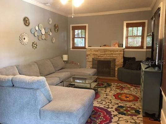 Fireplace, Interior, Living room, Wood Texture Flooring
