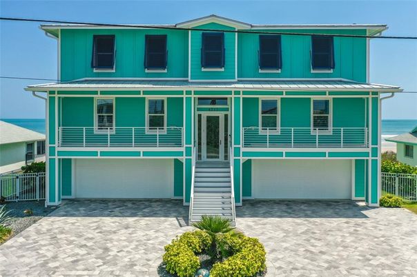 Attached, Exterior, Facade, Water, Raised Ranch