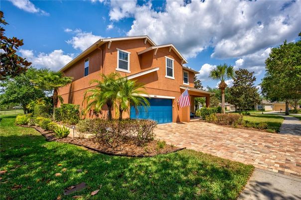 Attached, Backyard, Exterior, Facade, Mediterranean