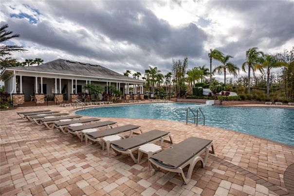 Exterior, Pool, Solar Panels
