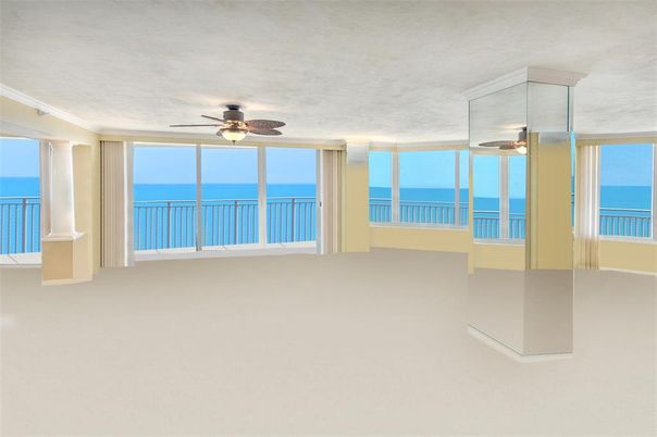 Empty room, Interior, Water
