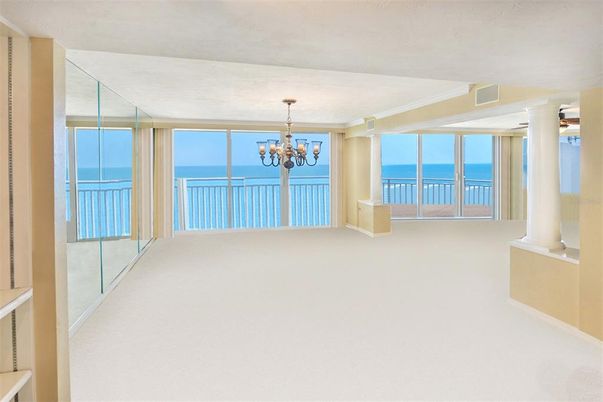 Chandelier, Empty room, Interior, Water