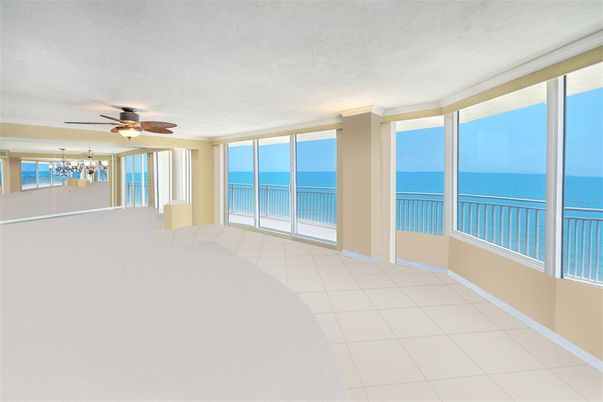 Empty room, Interior, Water
