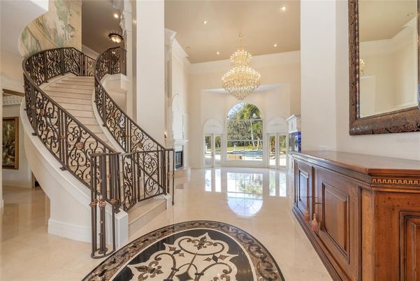 Chandelier, Interior, Recessed Lighting