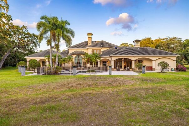 Backyard, Exterior, Facade, Mediterranean
