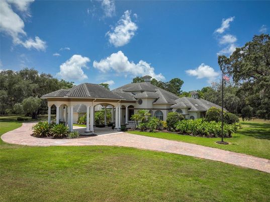 Backyard, Exterior, Facade, Mediterranean