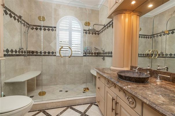 Bathroom, Glass Shower, Interior