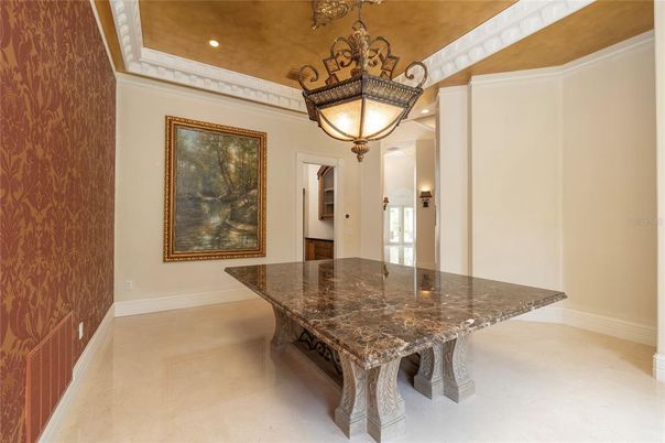 Chandelier, Interior, Recessed Lighting