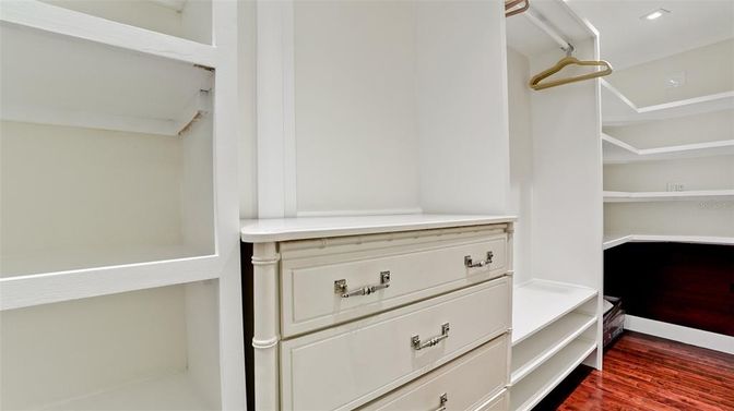 Interior, Recessed Lighting, Walk-in Closets, Wood Texture Flooring
