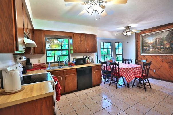 Dining room, Interior, Kitchen