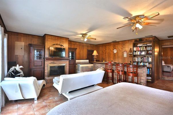 Fireplace, Interior, Living room, Wood Texture Flooring, Wooden Walls