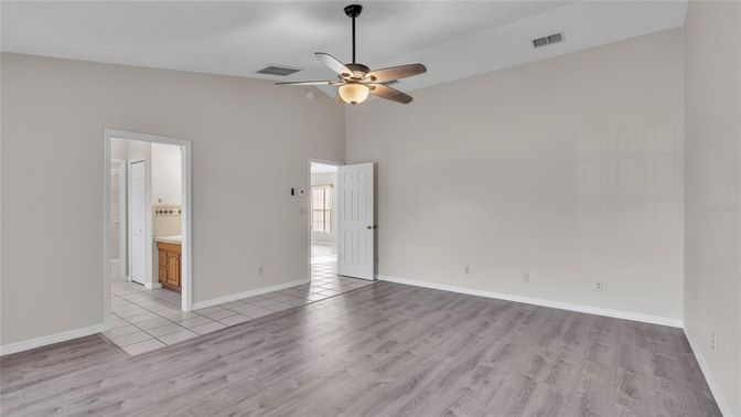 Bathroom, Empty room, Interior, Wood Texture Flooring