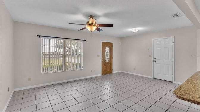 Empty room, Interior