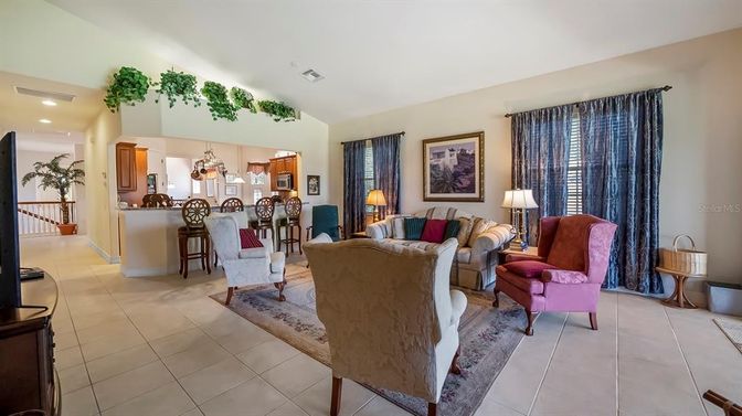 Interior, Kitchen, Living room, Recessed Lighting