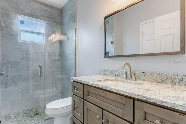 Bathroom, Glass Shower, Interior