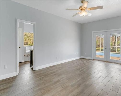 Empty room, Interior, Wood Texture Flooring