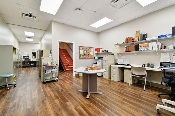 Home Office, Interior, Wood Texture Flooring