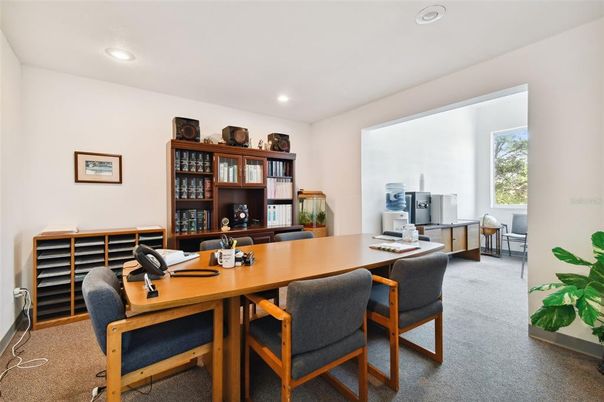 Home Office, Interior, Recessed Lighting