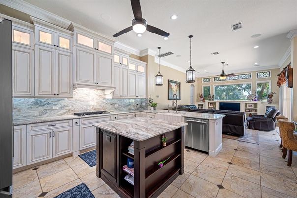 Interior, Kitchen, Pendant Lights, Recessed Lighting