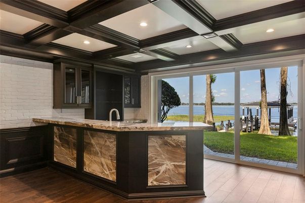 Interior, Recessed Lighting, Water, Wood Texture Flooring