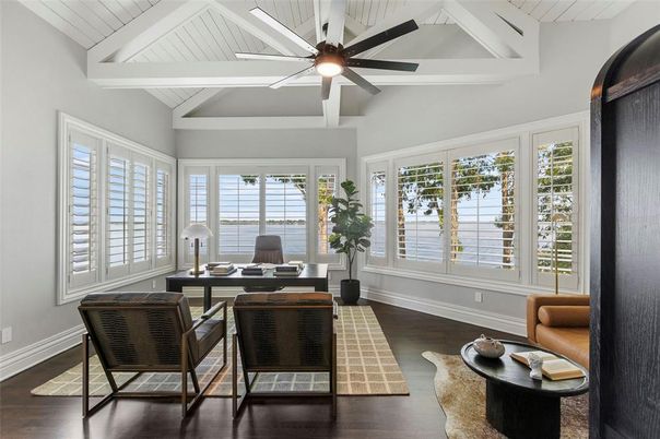 Home Office, Interior, Water, Wood Texture Flooring
