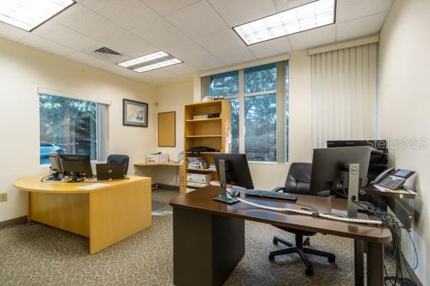 Home Office, Interior, Recessed Lighting