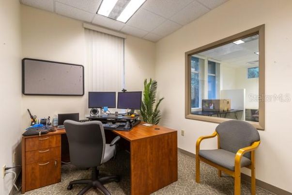 Home Office, Interior, Recessed Lighting