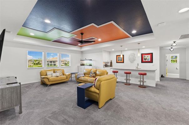Interior, Living room, Pendant Lights, Recessed Lighting