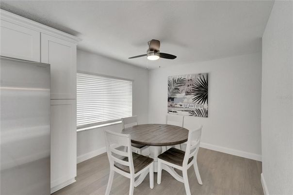 Dining room, Interior, Wood Texture Flooring