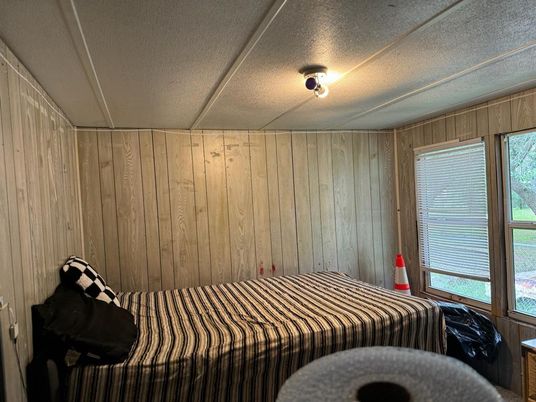 Bedroom, Interior, Wooden Walls