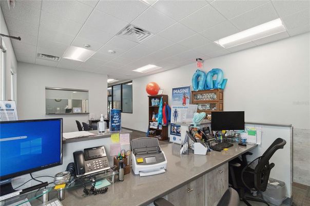 Home Office, Interior, Recessed Lighting