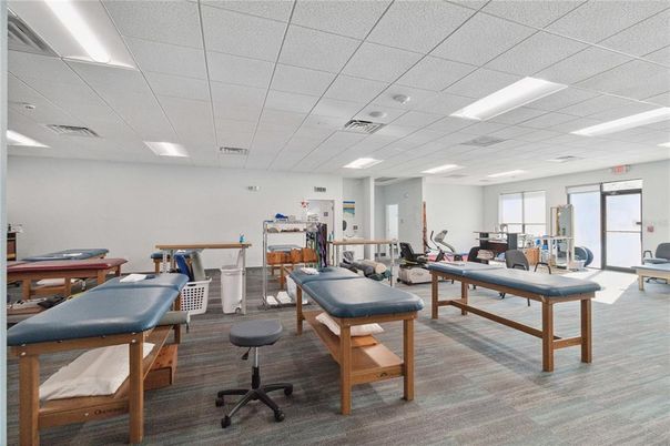Fitness Equipment, Interior, Recessed Lighting
