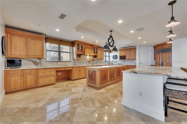 Interior, Kitchen, Pendant Lights, Recessed Lighting