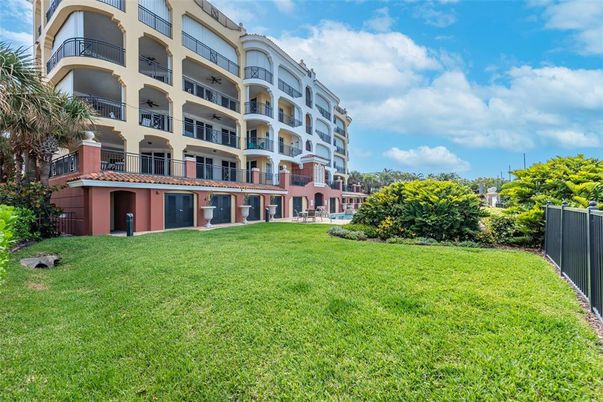 Backyard, Exterior, Facade, Condo Building